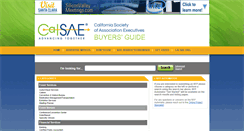 Desktop Screenshot of calsae.officialbuyersguide.net